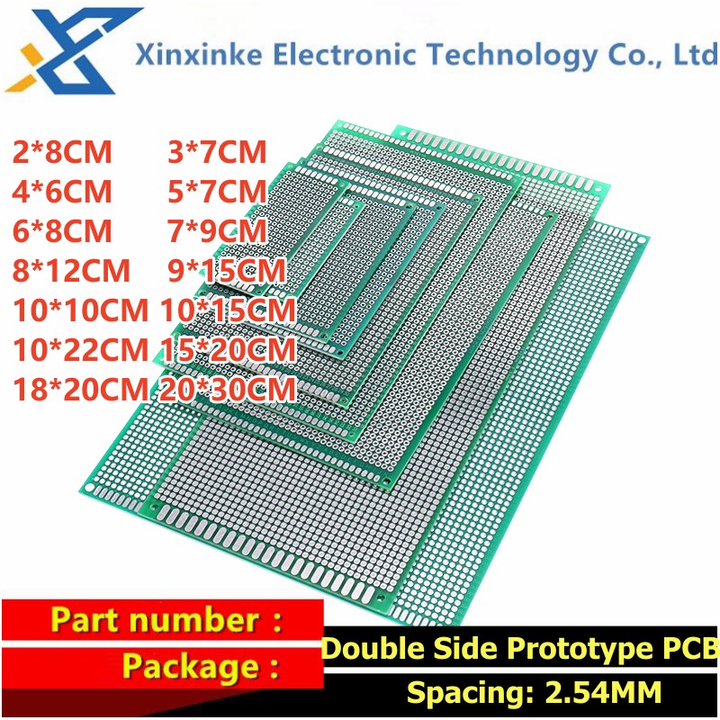 Pcb Prototyping Board - 5 шт. 2,54 мм 7*9 см