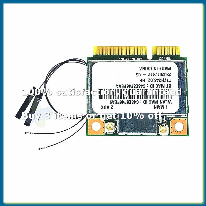 Antenna 2.4Ghz - AR5B22 AR9462 WiFi-карта + внутренние антенны,