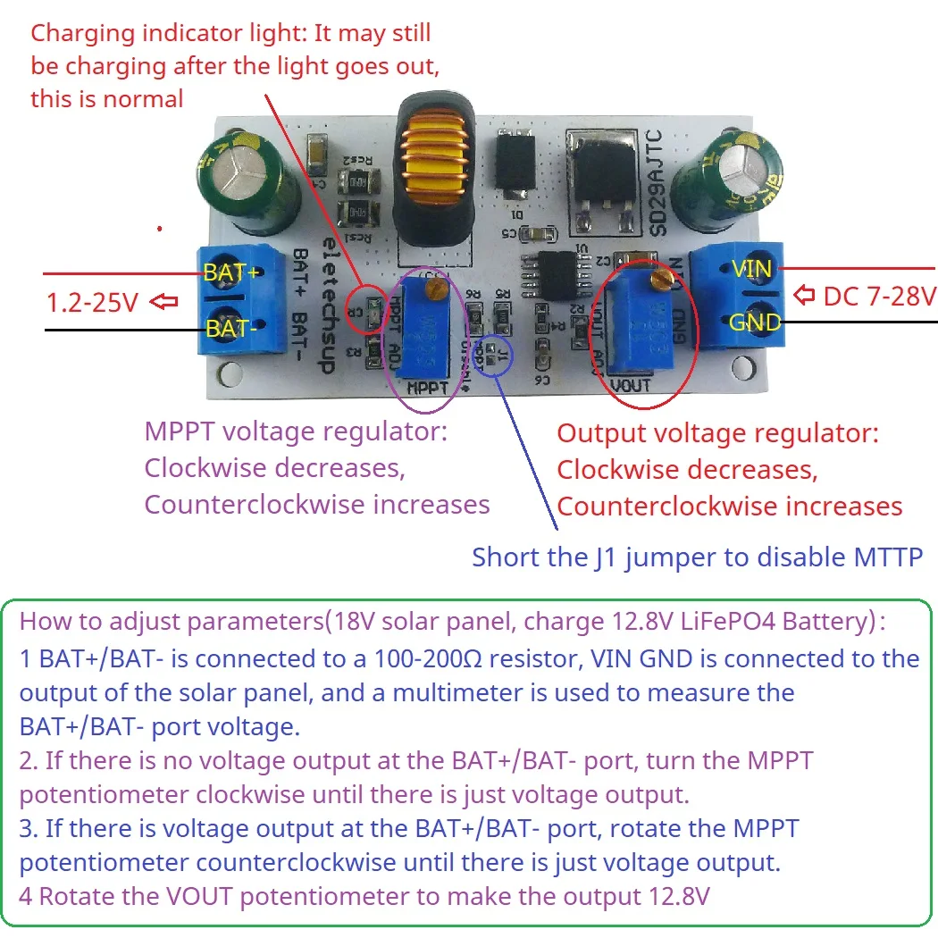 Li Ion Charger Module - Зарядное устройство для литий-ионных, литий-полимерных, LiFePO4