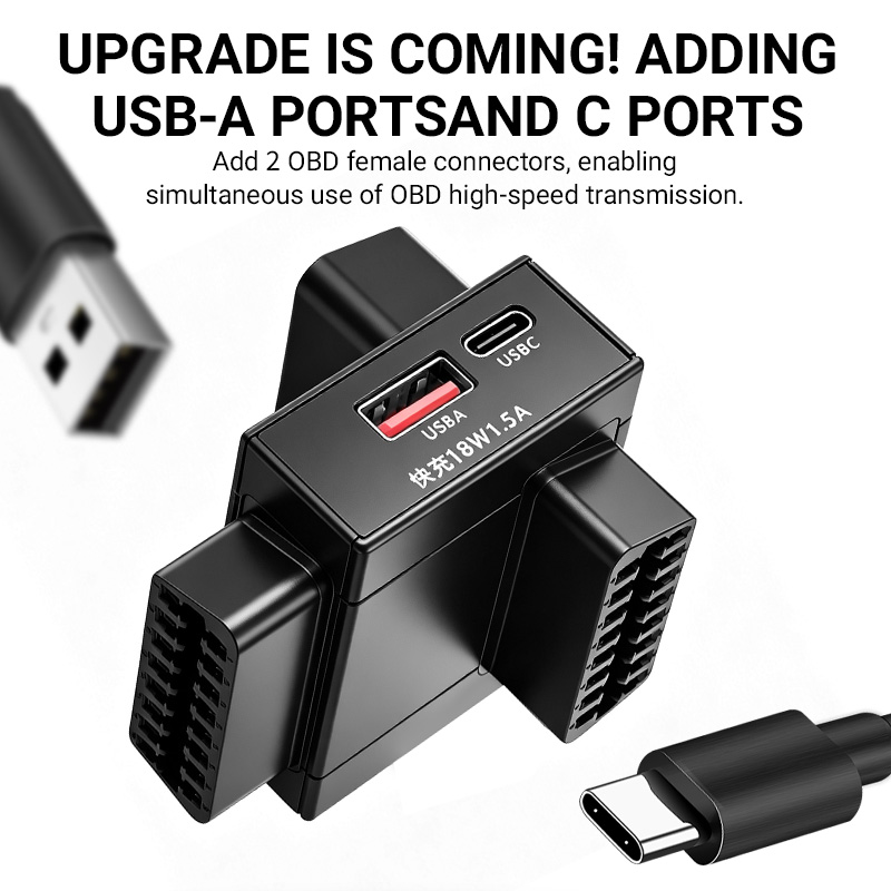 Адаптер-разветвитель OBD2, 1 н – обзор и цена Usb C Cable