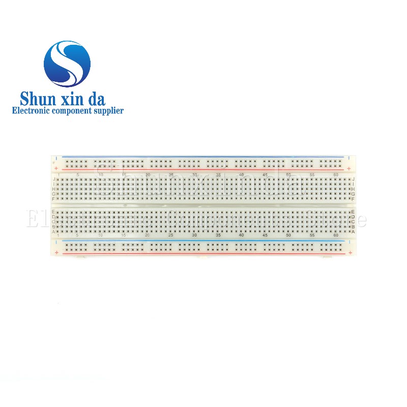 Макетная плата MB102 MB-102 16 – обзор и цена Breadboard 400 Point