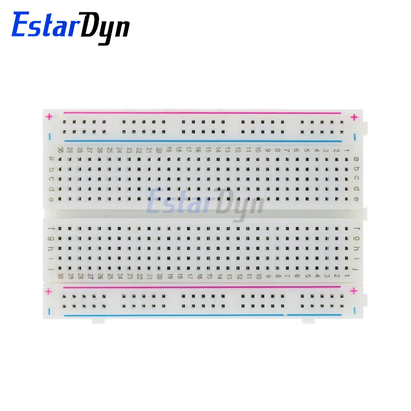 Макетная плата Estardyn MB102  – обзор и цена Breadboard 400 Point