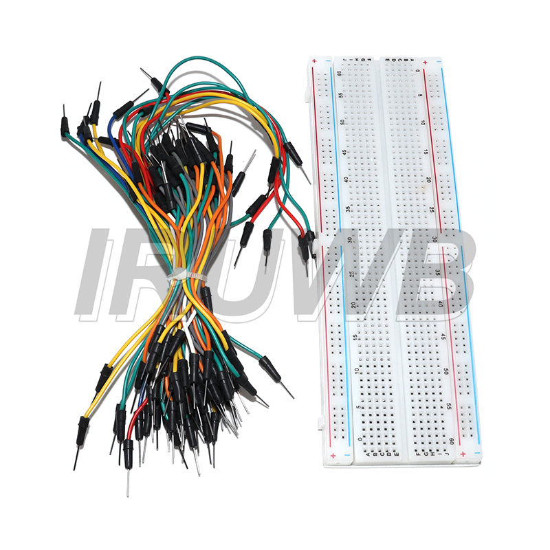 Макетная плата MB-102, 400, 83 – обзор и цена Breadboard 400 Point
