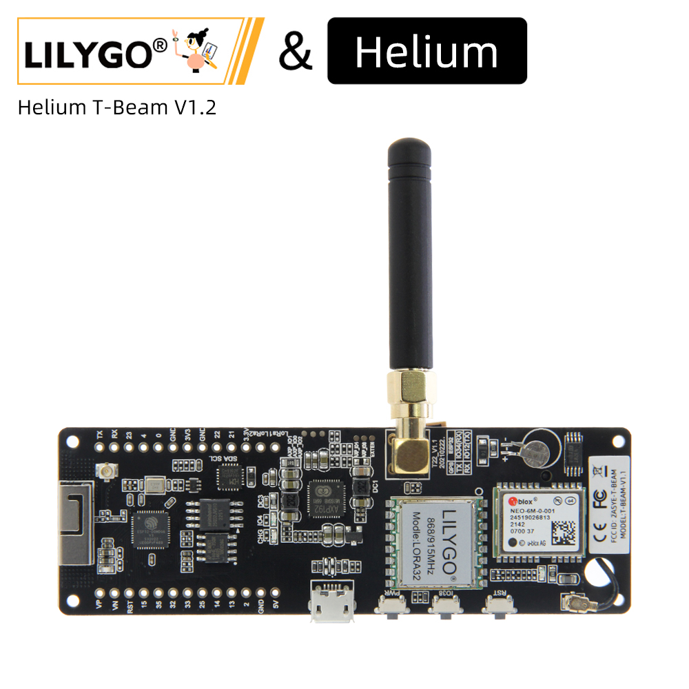 LILYGO® & Helium T-Beam V1.2 E – обзор и цена Esp32 Battery Holder Lipo