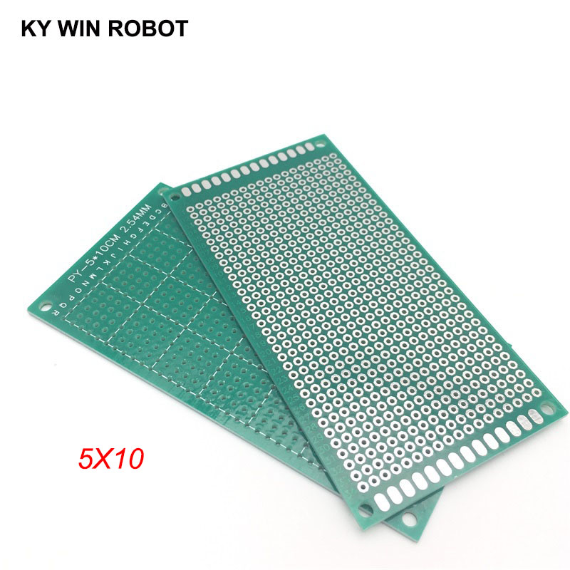 1 шт. 5x10 см 50x100 мм одност – обзор и цена Pcb Prototyping Board