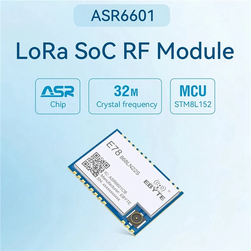 T23C 2X Lorawan Soc E78-868LN2 – обзор и цена Ipex Connector