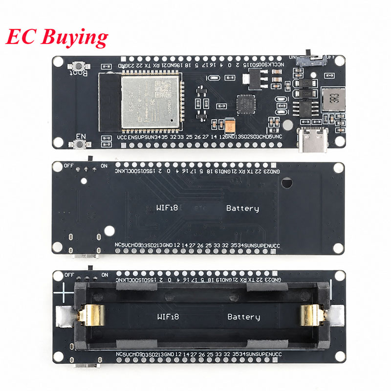Плата для разработки модулей E – обзор и цена Esp32 Battery Holder Lipo