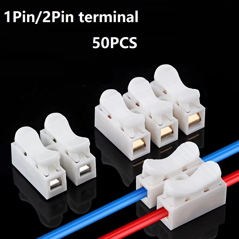 50 шт. Быстросъемные клеммы бе – обзор и цена Screw Terminal Block