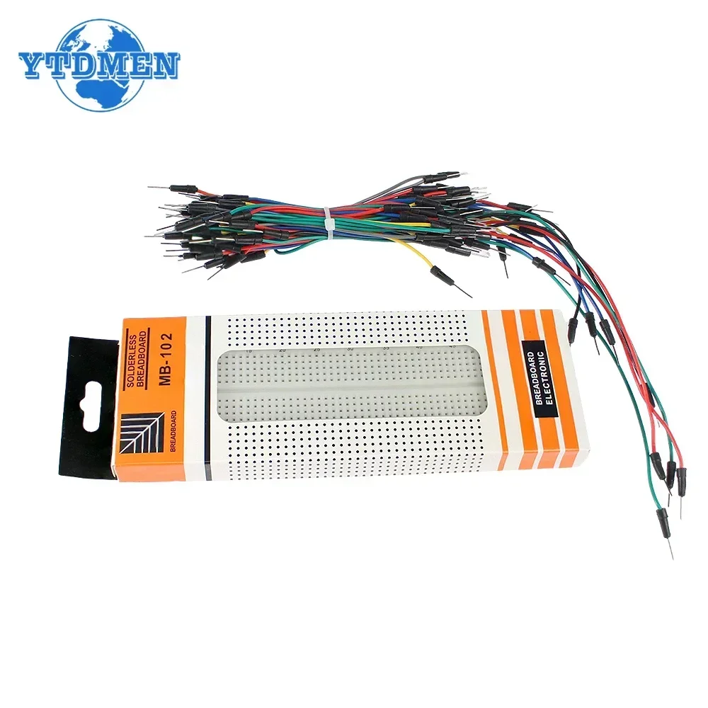 Макетная плата MB-102, 400, 83 – обзор и цена Breadboard 400 Point
