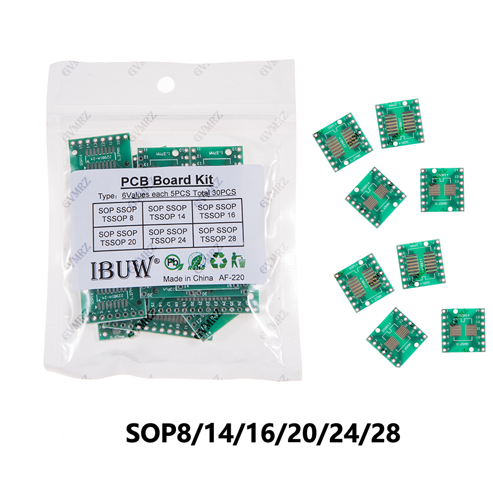 Набор из 30 адаптерных плат дл – обзор и цена Pcb Prototyping Board