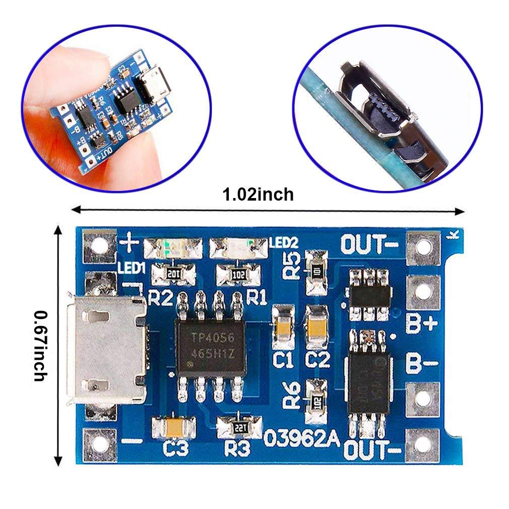 2/5 шт. Type-C Micro Mini 5V1A – обзор и цена Li Ion Charger Module