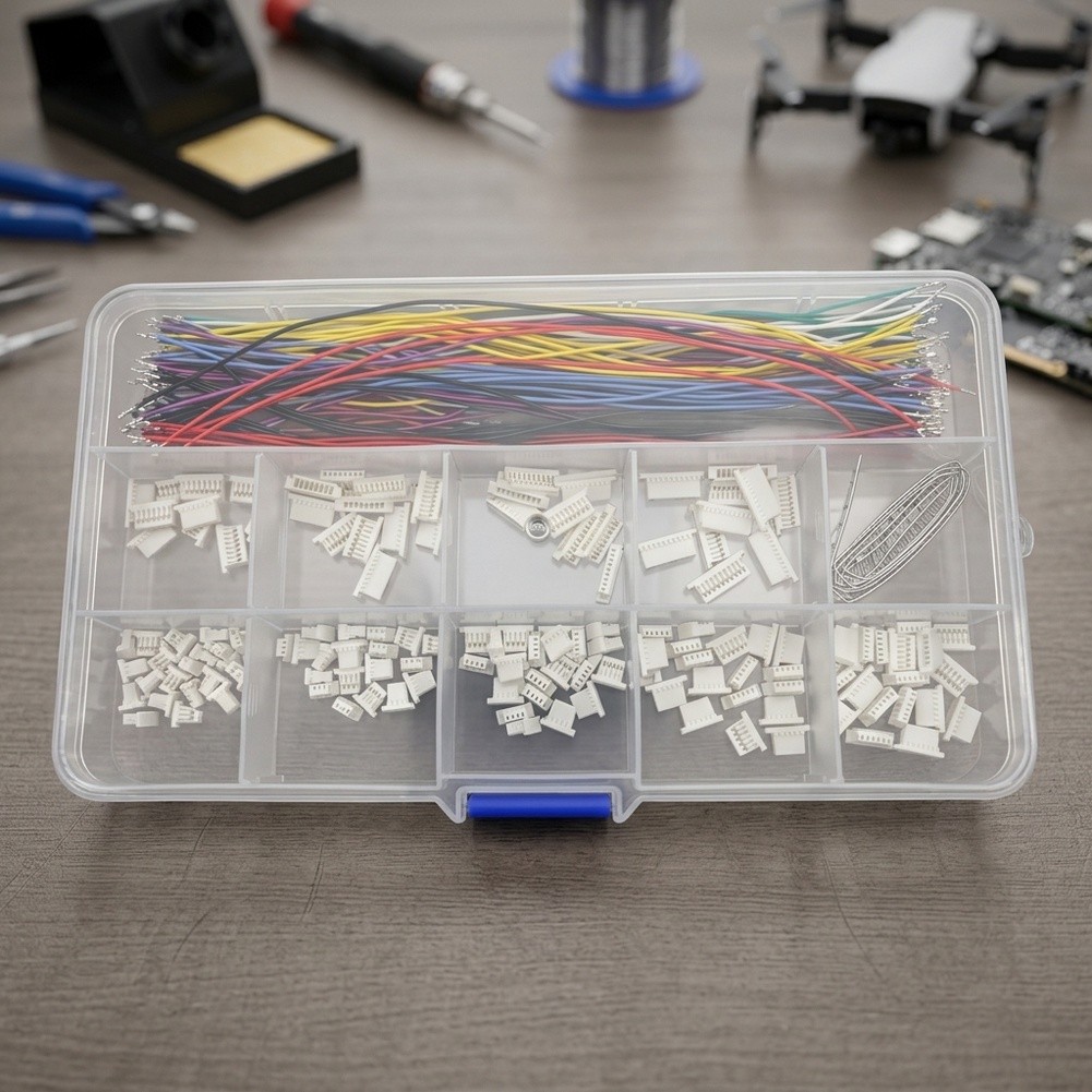Набор разъемов SH 1,0 мм, 2P-1 – обзор и цена Jumper Wire Kit