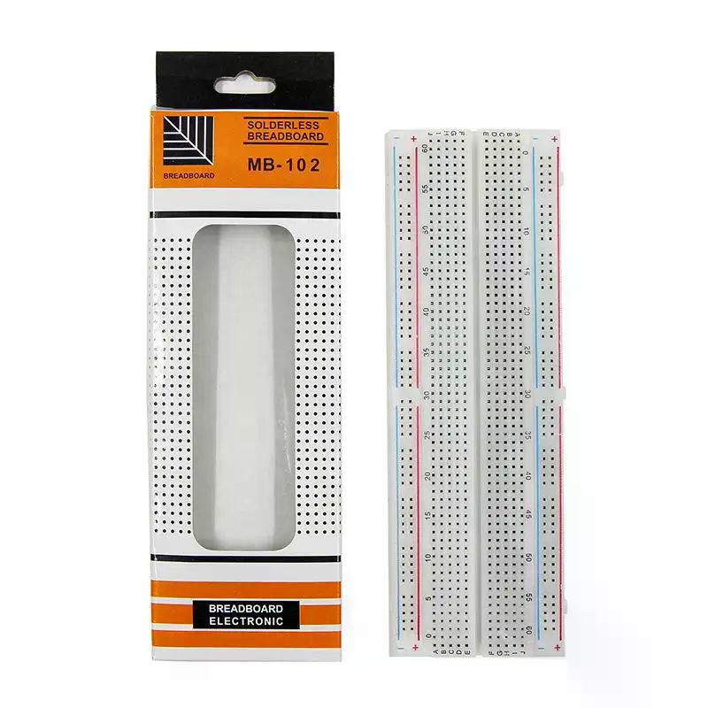 Макетная плата 400/830 точек,  – обзор и цена Breadboard 400 Point