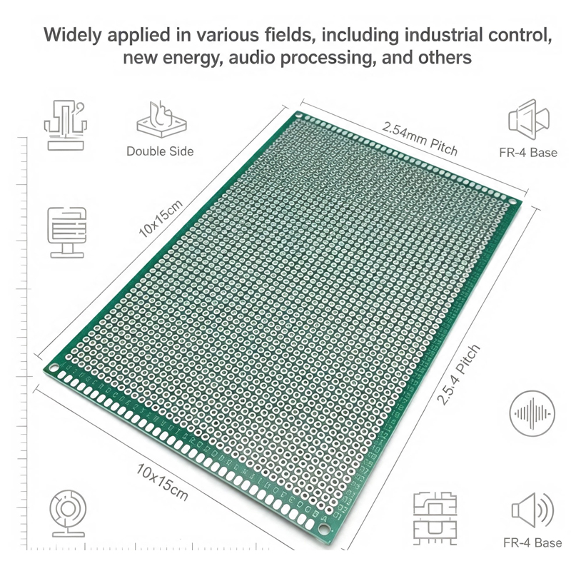 1 шт. универсальная макетная п – обзор и цена Pcb Prototyping Board